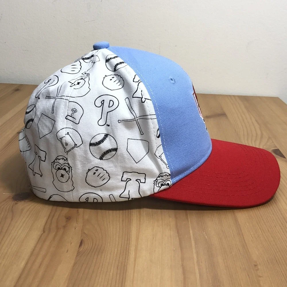Philadelphia Phillies Kids Club Melon Wear Hat One Size Light Blue Baseball